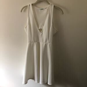 Urban Outfitters Kimchi Blue Cutout White Dress